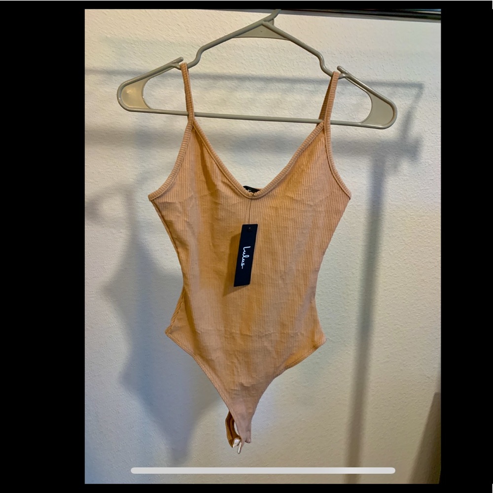 Brand New Tan Lulu’s Bodysuit